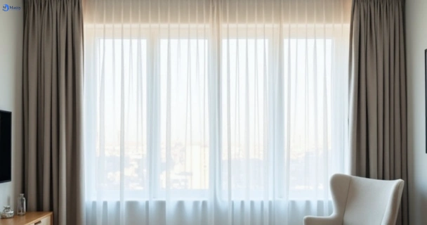 Freshly steam cleaned curtains in yarraville-vic QLD